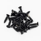 Black 8x¾" Countersunk Raised Head Screws (25) | From The Anvil - Screws & Bolts - From The Anvil - Yester Home
