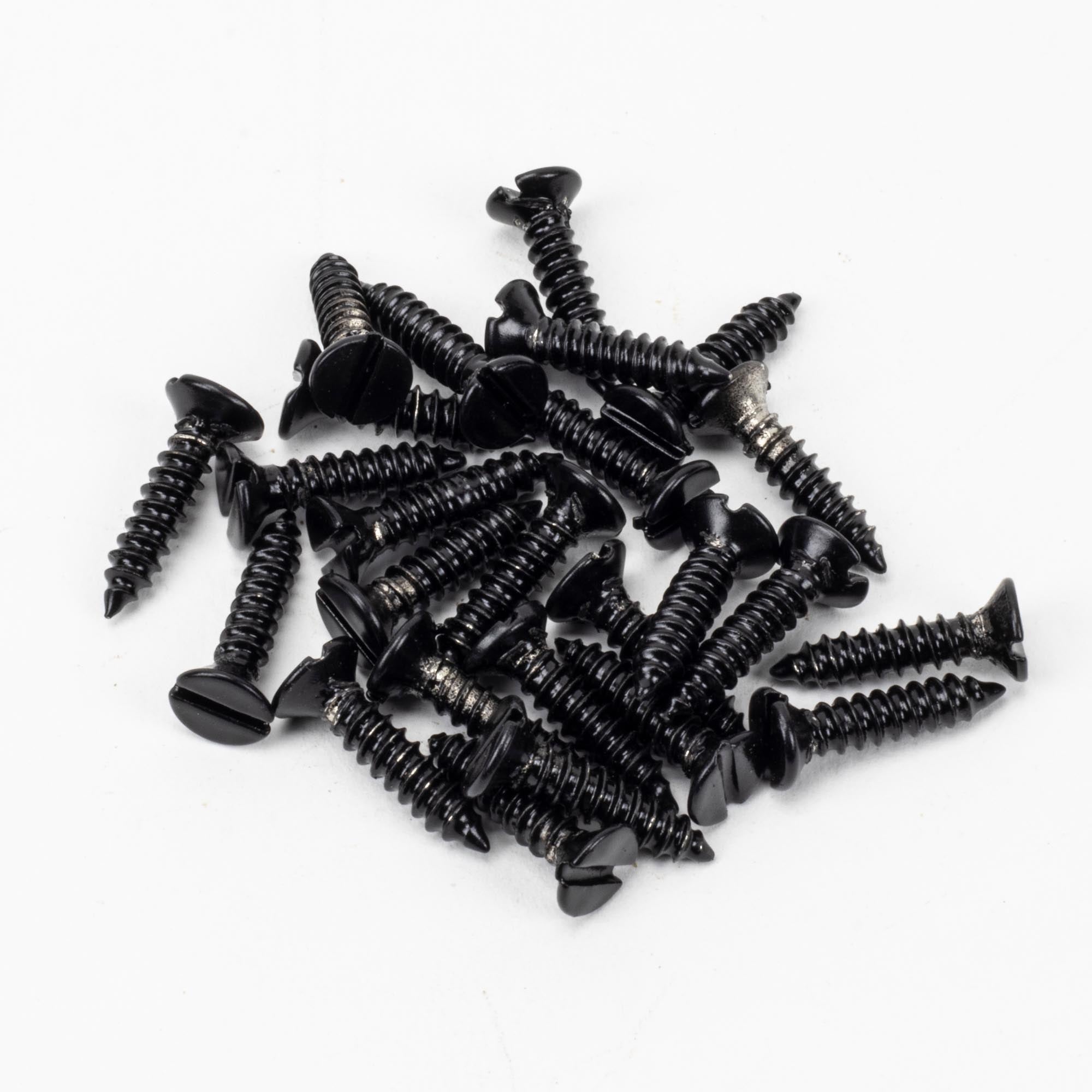Black 8x¾" Countersunk Raised Head Screws (25) | From The Anvil - Screws & Bolts - From The Anvil - Yester Home