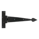 Black 9" Arrow Head T Hinge (pair) | From The Anvil - T Hinges - From The Anvil - Yester Home