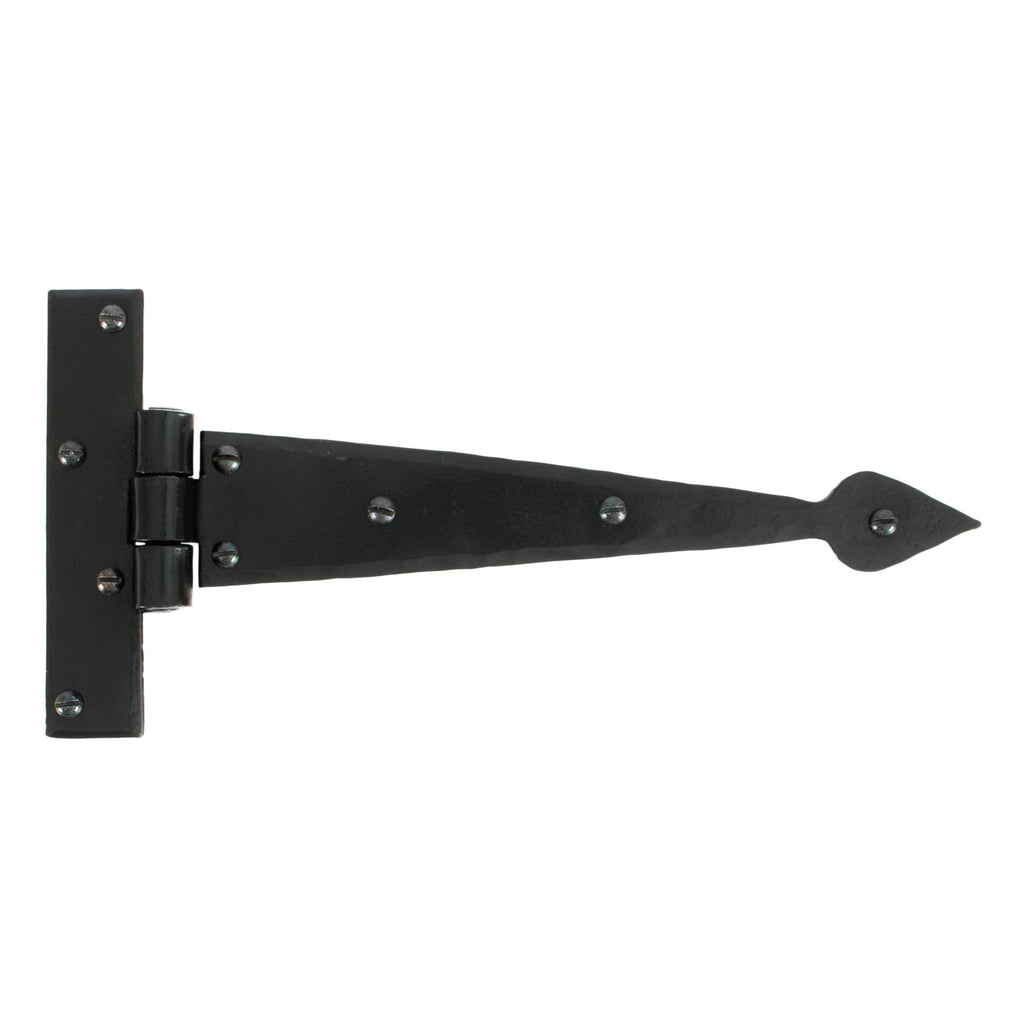 Black 9" Arrow Head T Hinge (pair) | From The Anvil-T Hinges-Yester Home