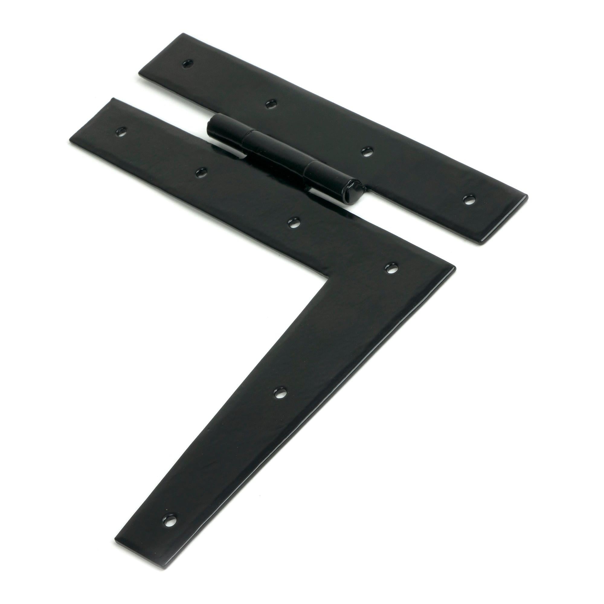 Black 9" HL Hinge (pair) | From The Anvil - H & HL Hinges - From The Anvil - Yester Home