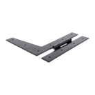 Black 9" HL Hinge (pair) | From The Anvil - H & HL Hinges - From The Anvil - Yester Home