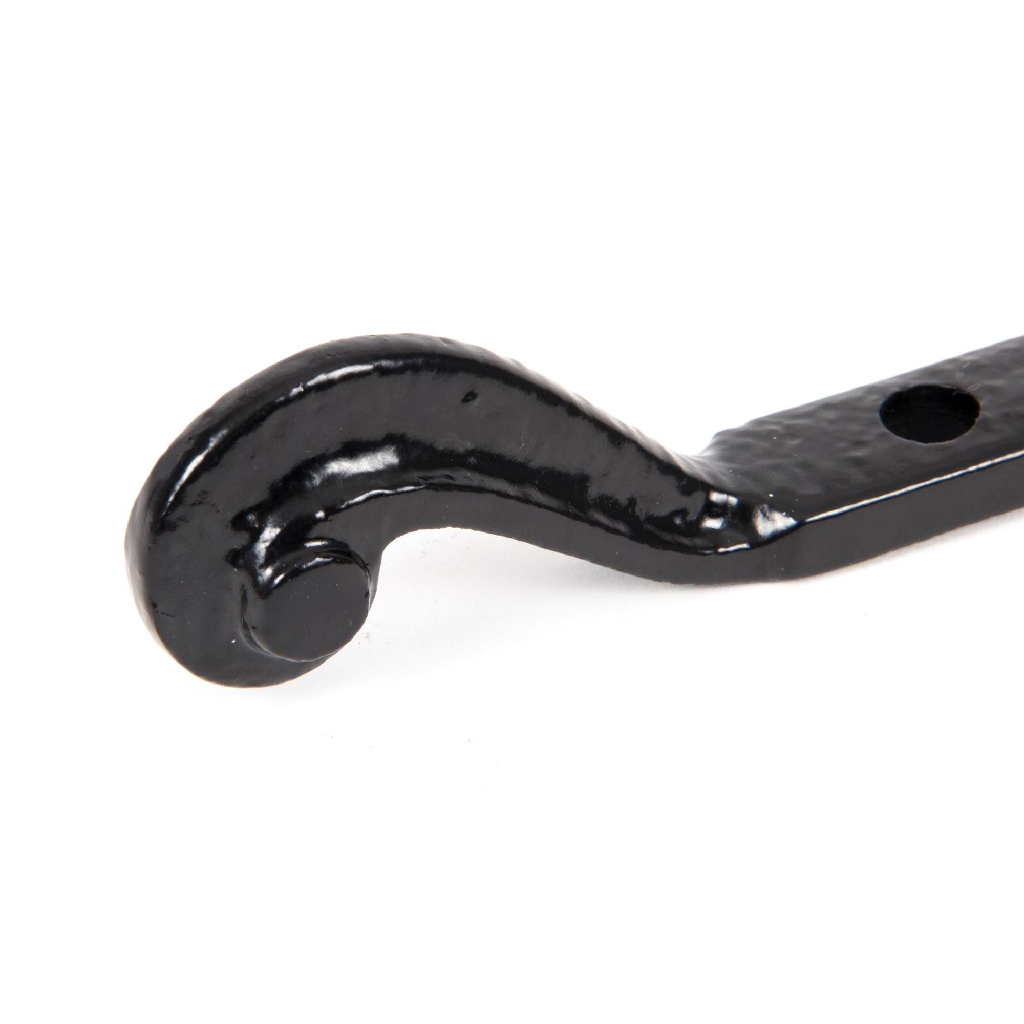 Black 9" Rosehead Stay | From The Anvil - Stays - From The Anvil - Yester Home