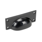 Black Art Deco Drawer Pull | From The Anvil - Drawer Pulls - From The Anvil - Yester Home