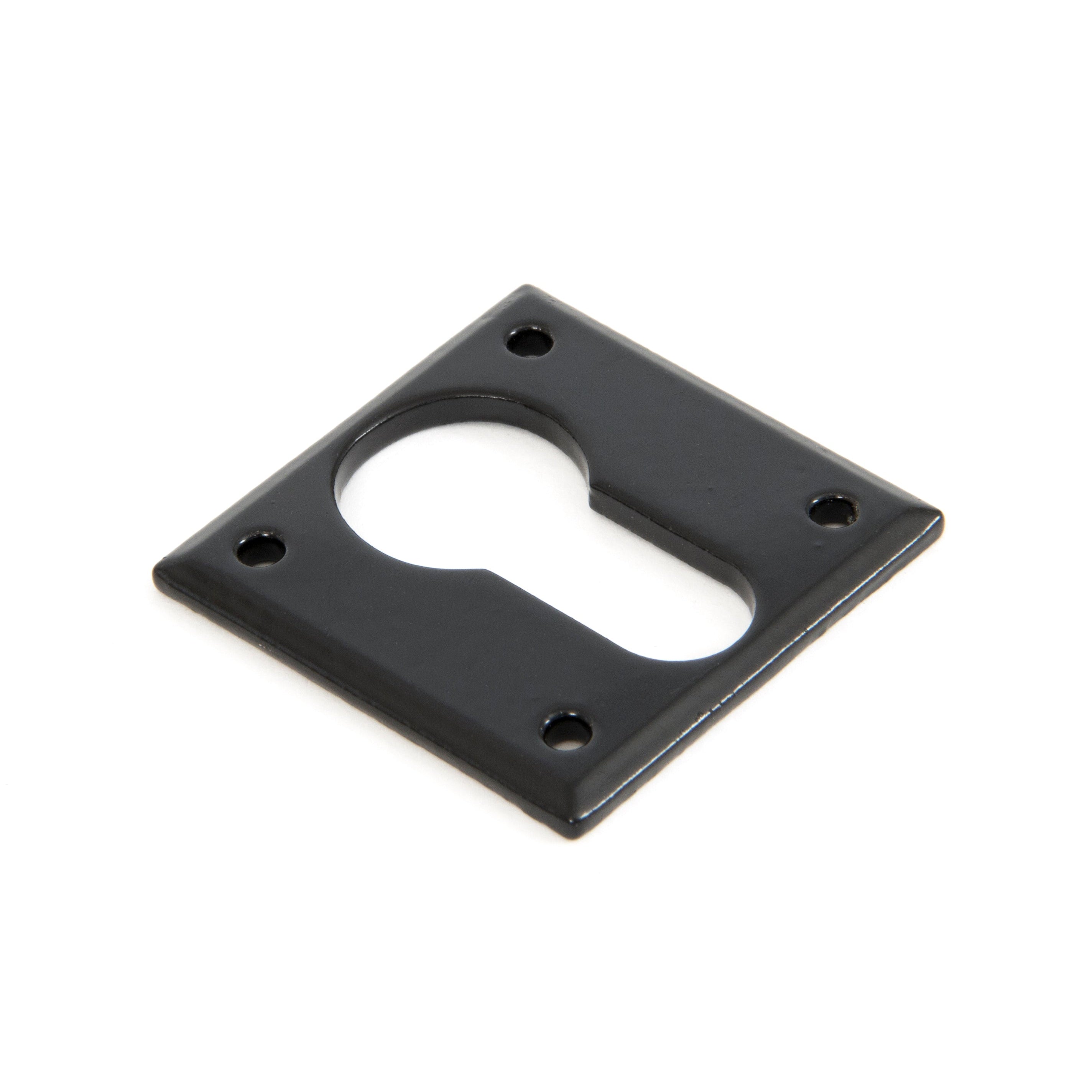 Black Avon Euro Escutcheon | From The Anvil-Euro Escutcheons-Yester Home