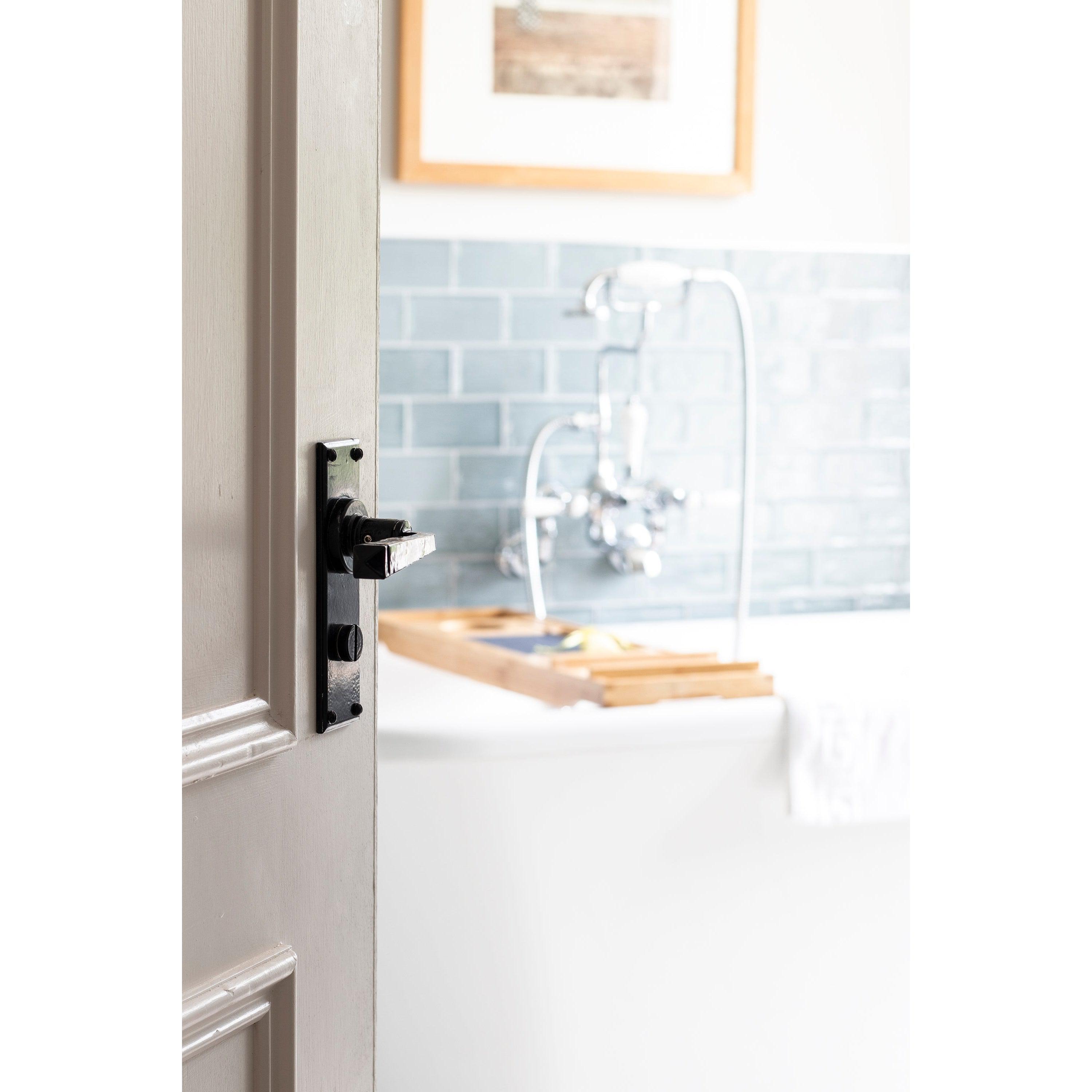 Black Avon Lever Bathroom Set | From The Anvil-Lever Bathroom-Yester Home