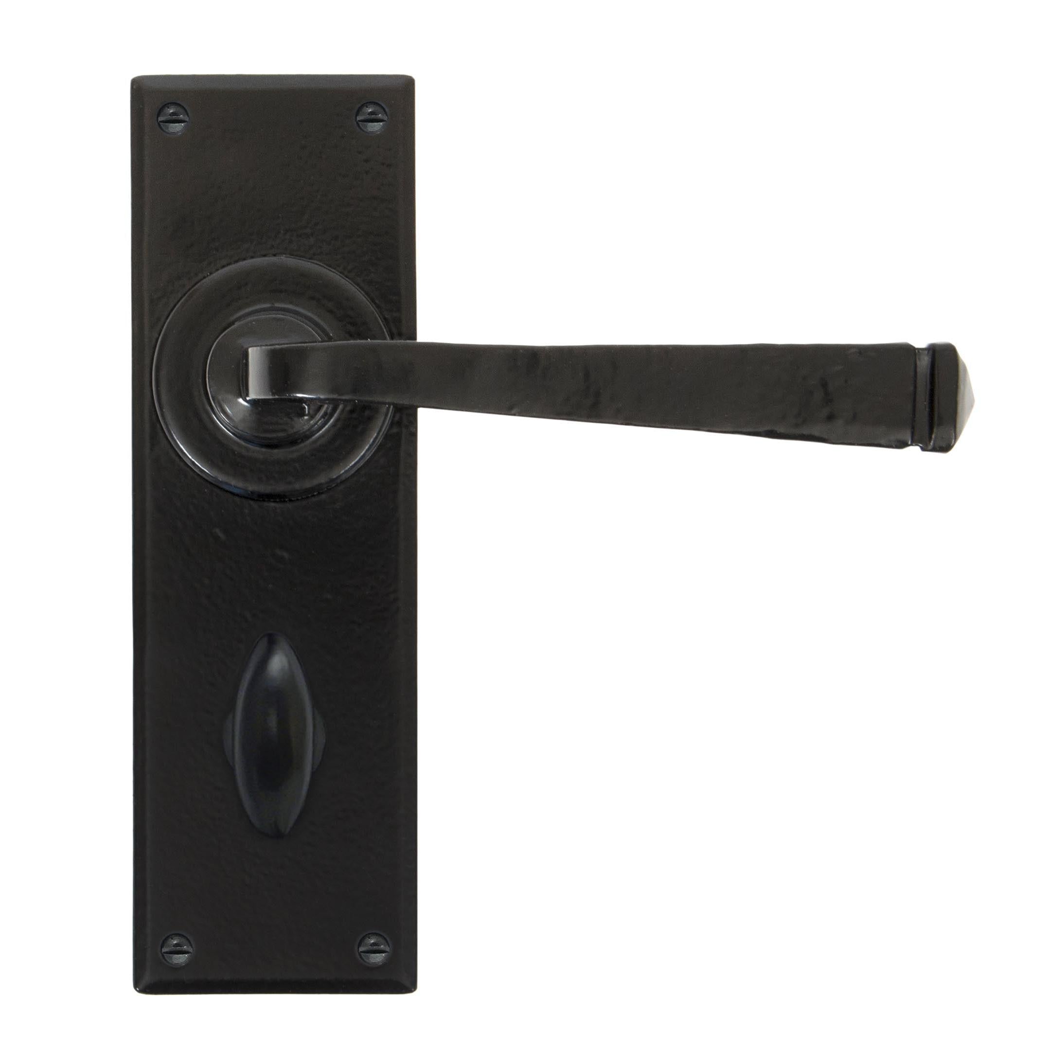 Black Avon Lever Bathroom Set | From The Anvil - Lever Bathroom - From The Anvil - Yester Home