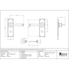 Black Avon Lever Bathroom Set | From The Anvil - Lever Bathroom - From The Anvil - Yester Home