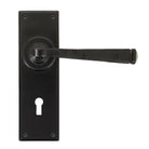Black Avon Lever Lock Set | From The Anvil - Lever Lock - From The Anvil - Yester Home