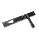 Black Avon Slimline Lever Espag. Lock Set | From The Anvil - Espagnolette - From The Anvil - Yester Home
