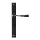 Black Avon Slimline Lever Latch Set | From The Anvil - Espagnolette - From The Anvil - Yester Home