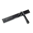 Black Avon Slimline Lever Latch Set | From The Anvil - Espagnolette - From The Anvil - Yester Home