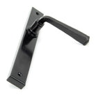 Black Avon Slimline Lever Latch Set | From The Anvil - Espagnolette - From The Anvil - Yester Home
