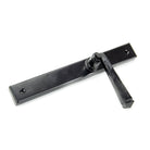 Black Avon Slimline Lever Latch Set | From The Anvil-Espagnolette-Yester Home