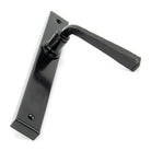 Black Avon Slimline Lever Latch Set | From The Anvil-Espagnolette-Yester Home