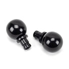 Black Ball Curtain Finial (pair) | From The Anvil - Finials - From The Anvil - Yester Home