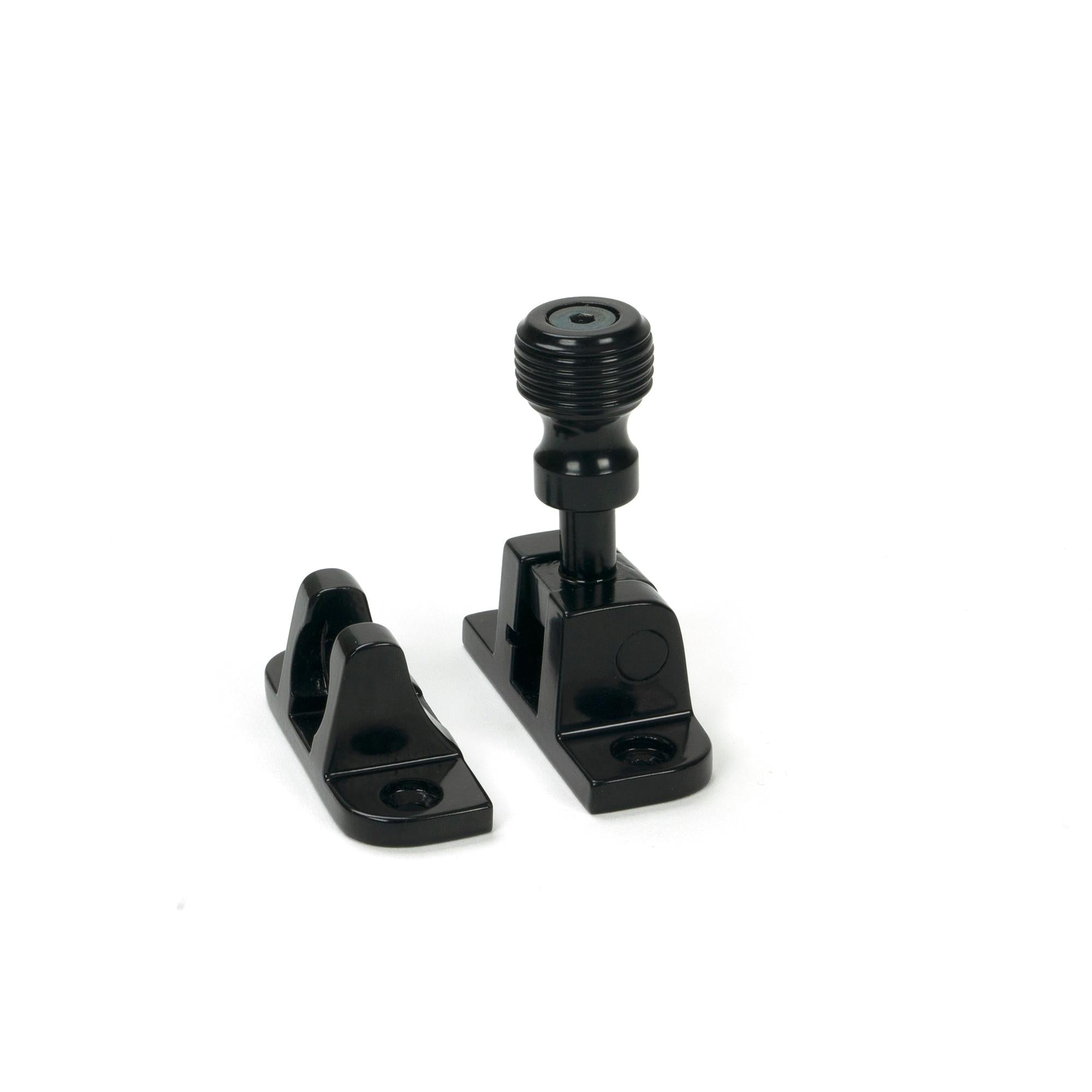 Black Beehive Brighton Fastener (Radiused) - Brighton Fasteners - From The Anvil - Yester Home