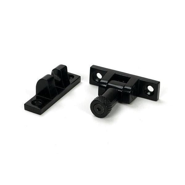 Black Brompton Brighton Fastener - Narrow (Square) - Brighton Fasteners - From The Anvil - Yester Home