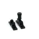 Black Brompton Brighton Fastener - Narrow (Square) - Brighton Fasteners - From The Anvil - Yester Home