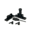 Black Brompton Brighton Fastener - Narrow (Square) - Brighton Fasteners - From The Anvil - Yester Home