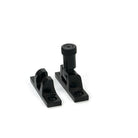 Black Brompton Brighton Fastener - Narrow (Square) - Brighton Fasteners - From The Anvil - Yester Home