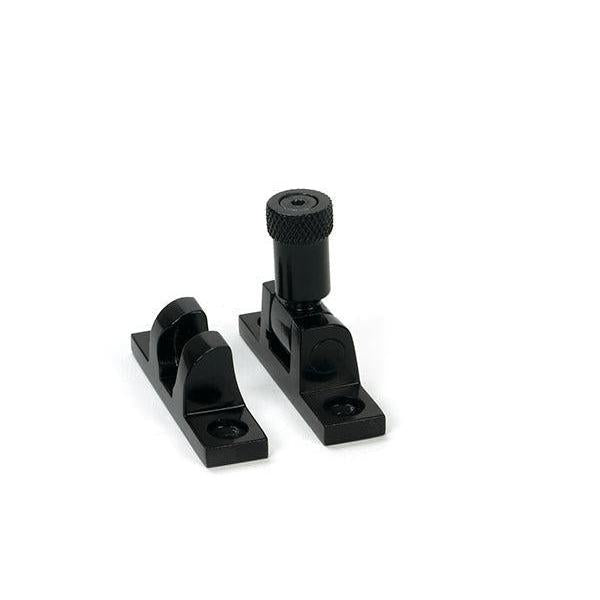 Black Brompton Brighton Fastener - Narrow (Square) - Brighton Fasteners - From The Anvil - Yester Home