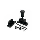 Black Brompton Brighton Fastener (Radiused) - Brighton Fasteners - From The Anvil - Yester Home