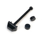 Black Brompton Door Knocker | From The Anvil - Bolt-Through Door Knockers - From The Anvil - Yester Home