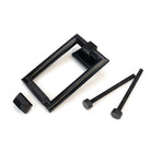 Black Brompton Door Knocker | From The Anvil-Bolt-Through Door Knockers-Yester Home