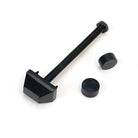 Black Brompton Door Knocker | From The Anvil-Bolt-Through Door Knockers-Yester Home