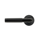 Black Brompton Lever on Rose Set (Beehive) | From The Anvil - Concealed - From The Anvil - Yester Home