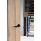Black Brompton Lever on Rose Set (Beehive) - Unsprung | From The Anvil-Concealed-Yester Home