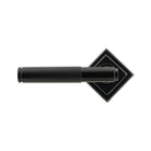 Black Brompton Lever on Rose Set (Square) | From The Anvil - Concealed - From The Anvil - Yester Home