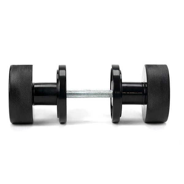 Black Brompton Mortice/Rim Knob Set (Art Deco) | From The Anvil-Mortice Knobs-Yester Home