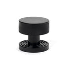 Black Brompton Mortice/Rim Knob Set (Beehive) | From The Anvil - Mortice Knobs - From The Anvil - Yester Home