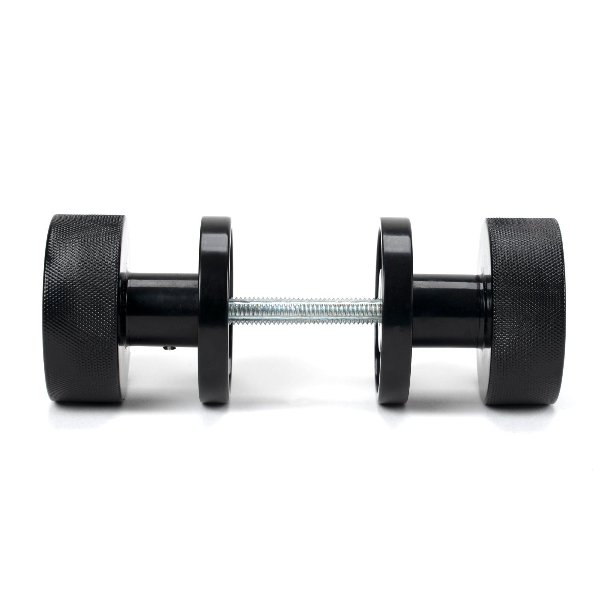 Black Brompton Mortice/Rim Knob Set (Plain) | From The Anvil - Mortice Knobs - From The Anvil - Yester Home