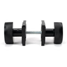 Black Brompton Mortice/Rim Knob Set (Square) | From The Anvil - Mortice Knobs - From The Anvil - Yester Home