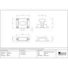 Black Cabinet Latch | From The Anvil - Cabinet Latches & Catches - From The Anvil - Yester Home