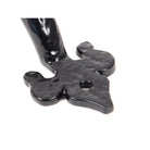 Black Cast 6" Fleur De Lys Pull Handle | From The Anvil-Pull Handles-Yester Home