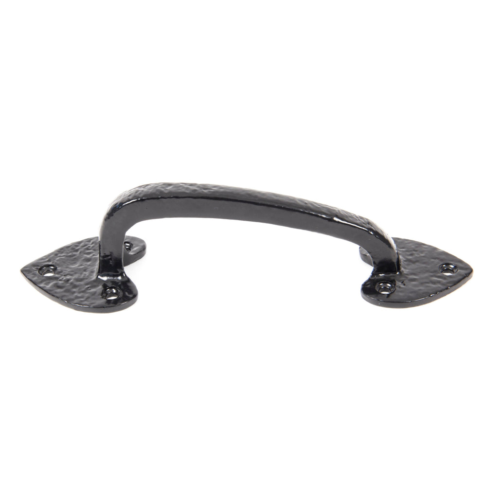 Black Cast 8" Gothic Pull Handle | From The Anvil