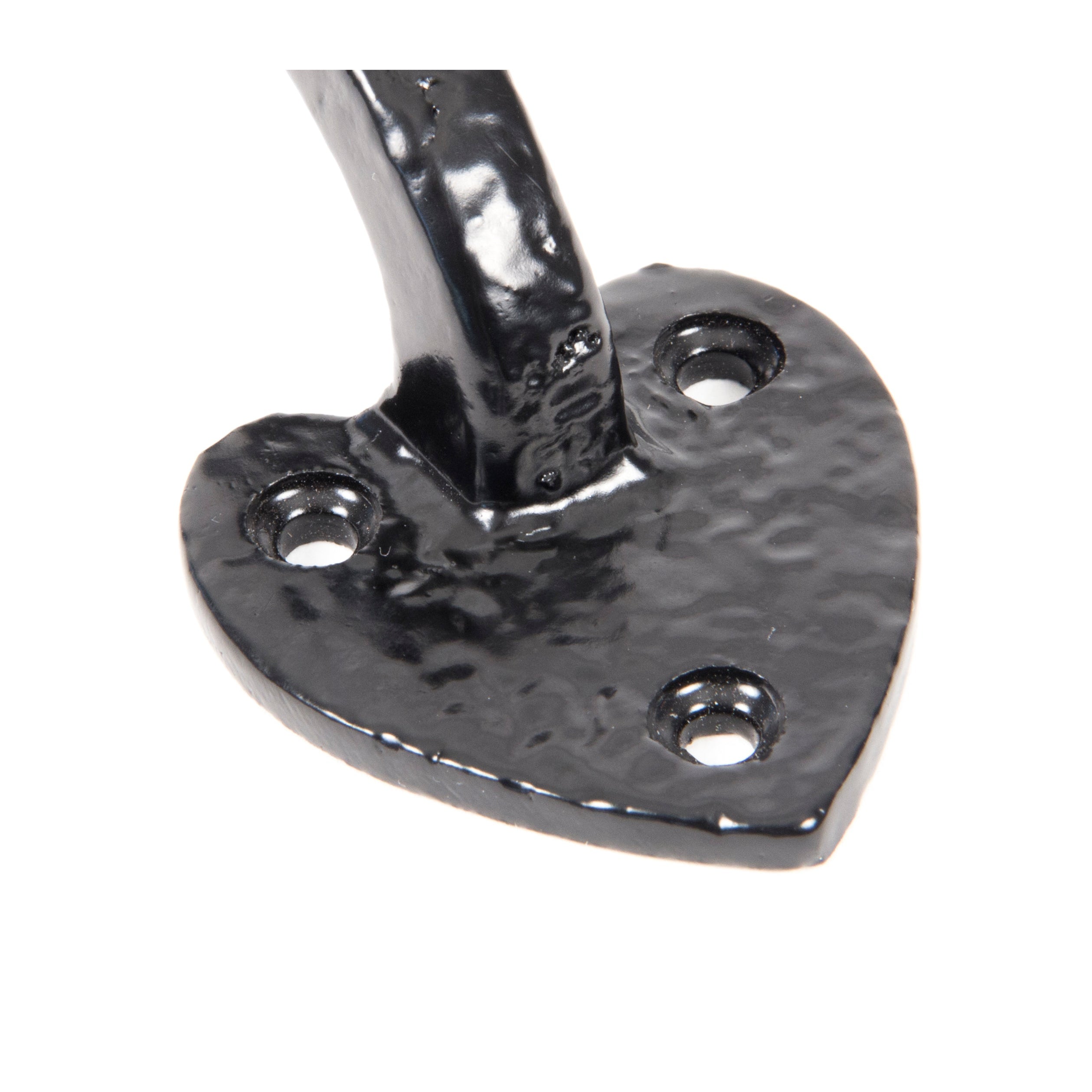 Black Cast 8" Gothic Pull Handle | From The Anvil-Pull Handles-Yester Home