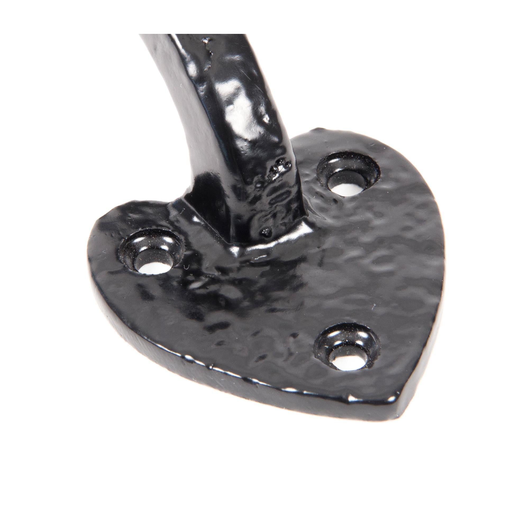 Black Cast 8" Gothic Pull Handle | From The Anvil - Pull Handles - From The Anvil - Yester Home