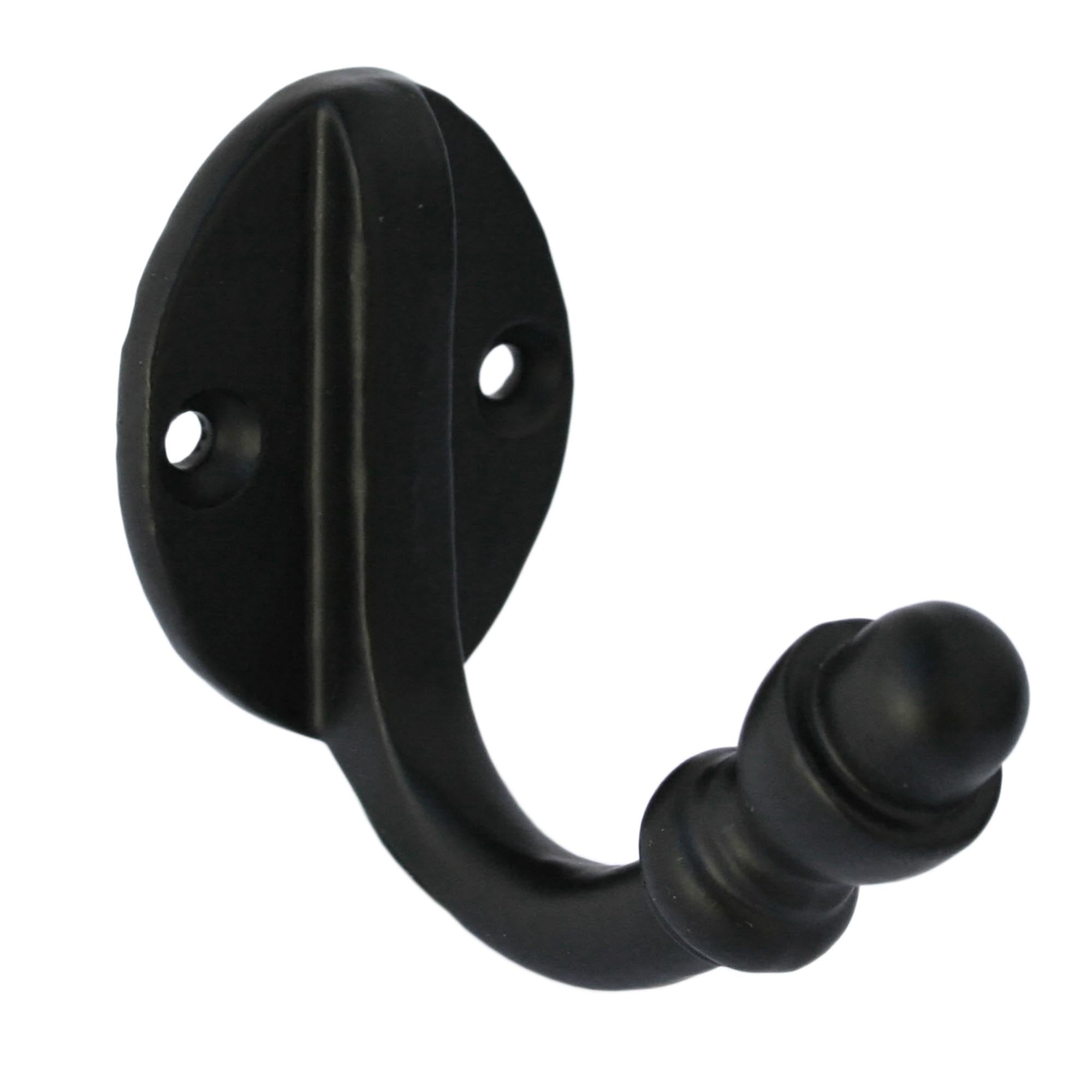 Black Coat Hook | From The Anvil - Coat Hooks - From The Anvil - Yester Home