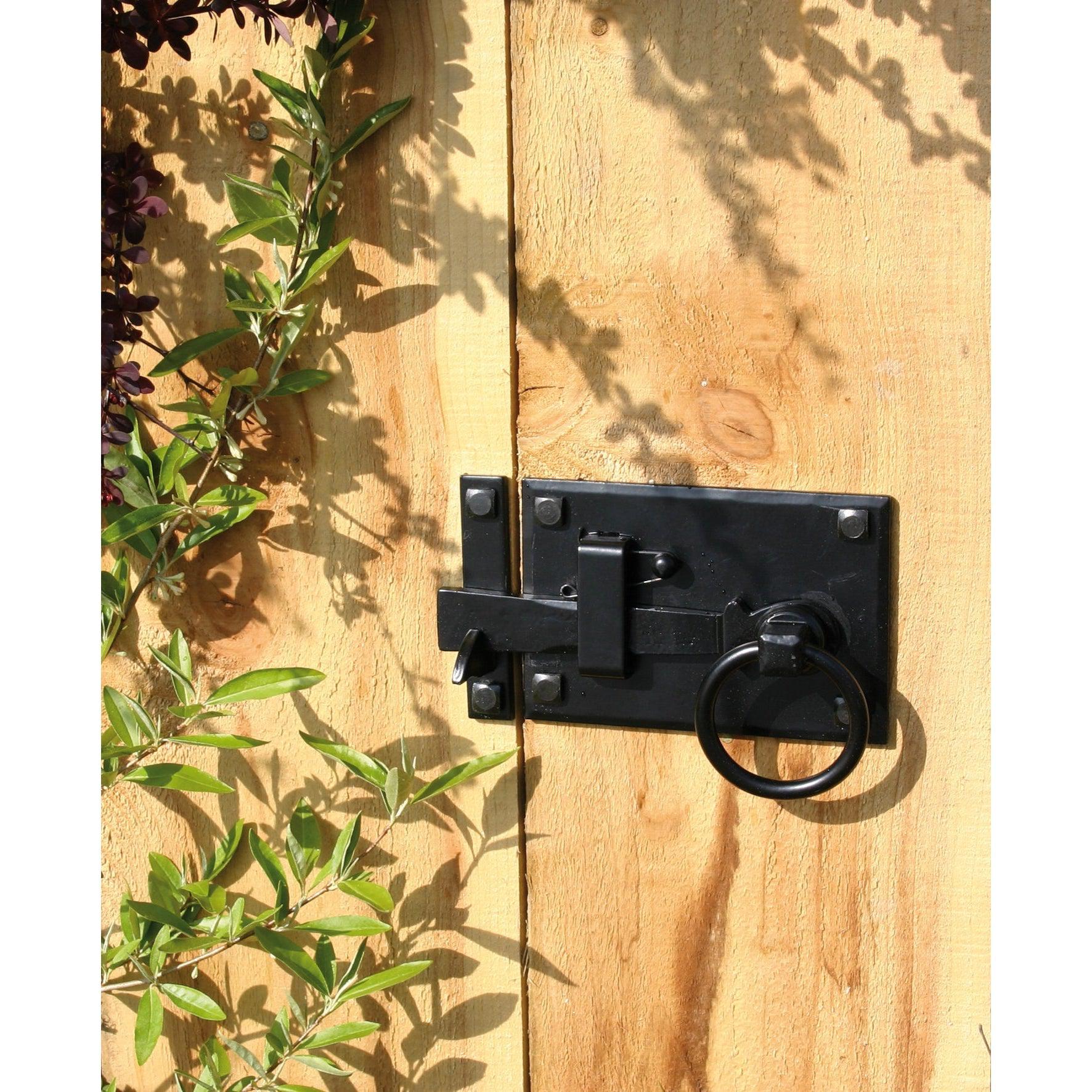 Black Cottage Latch - RH | From The Anvil-Latches-Yester Home