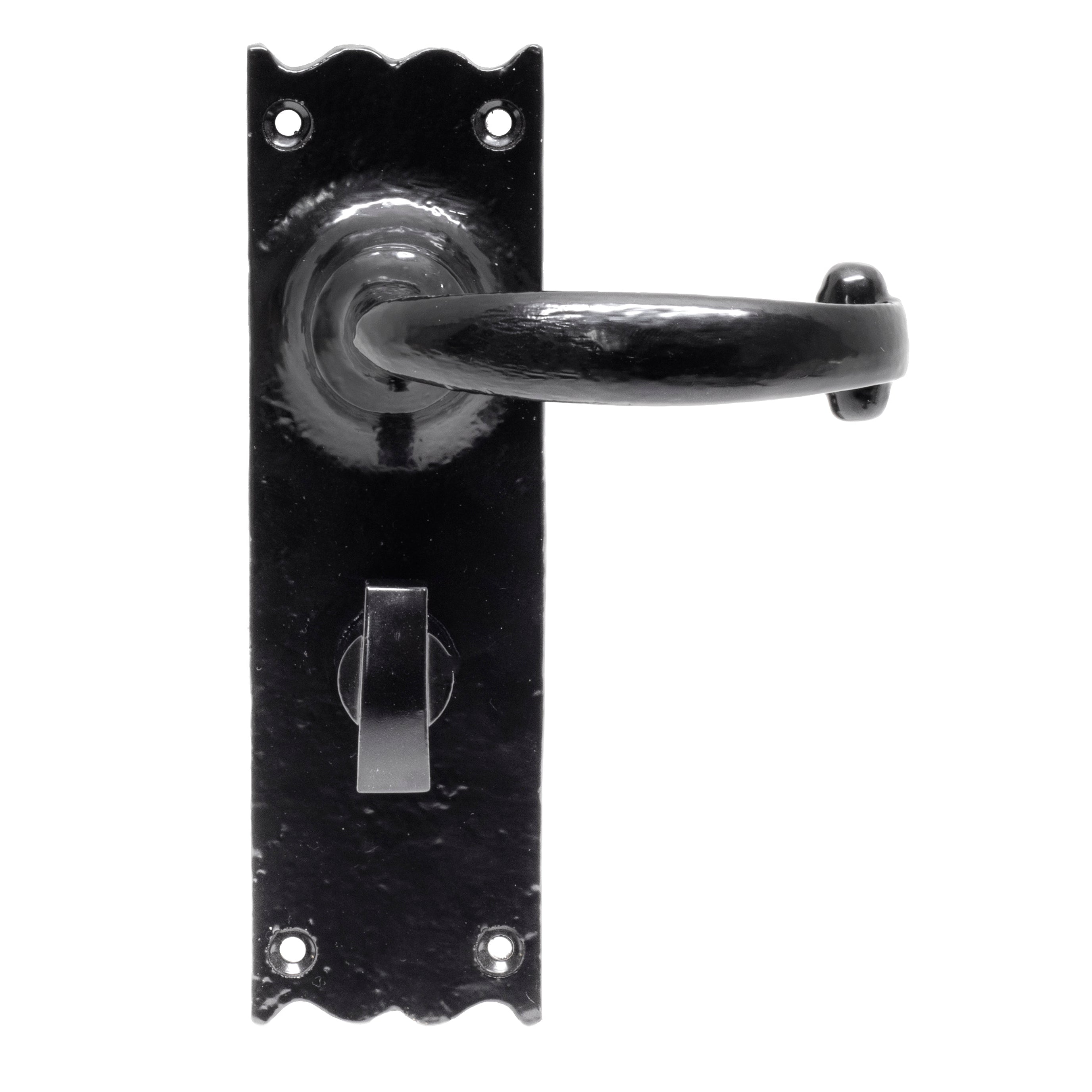 Black Cottage Lever Bathroom Set | From The Anvil-Lever Bathroom-Yester Home