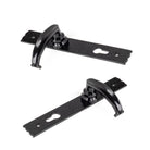 Black Cottage Lever Espag. Lock Set | From The Anvil - Espagnolette - From The Anvil - Yester Home
