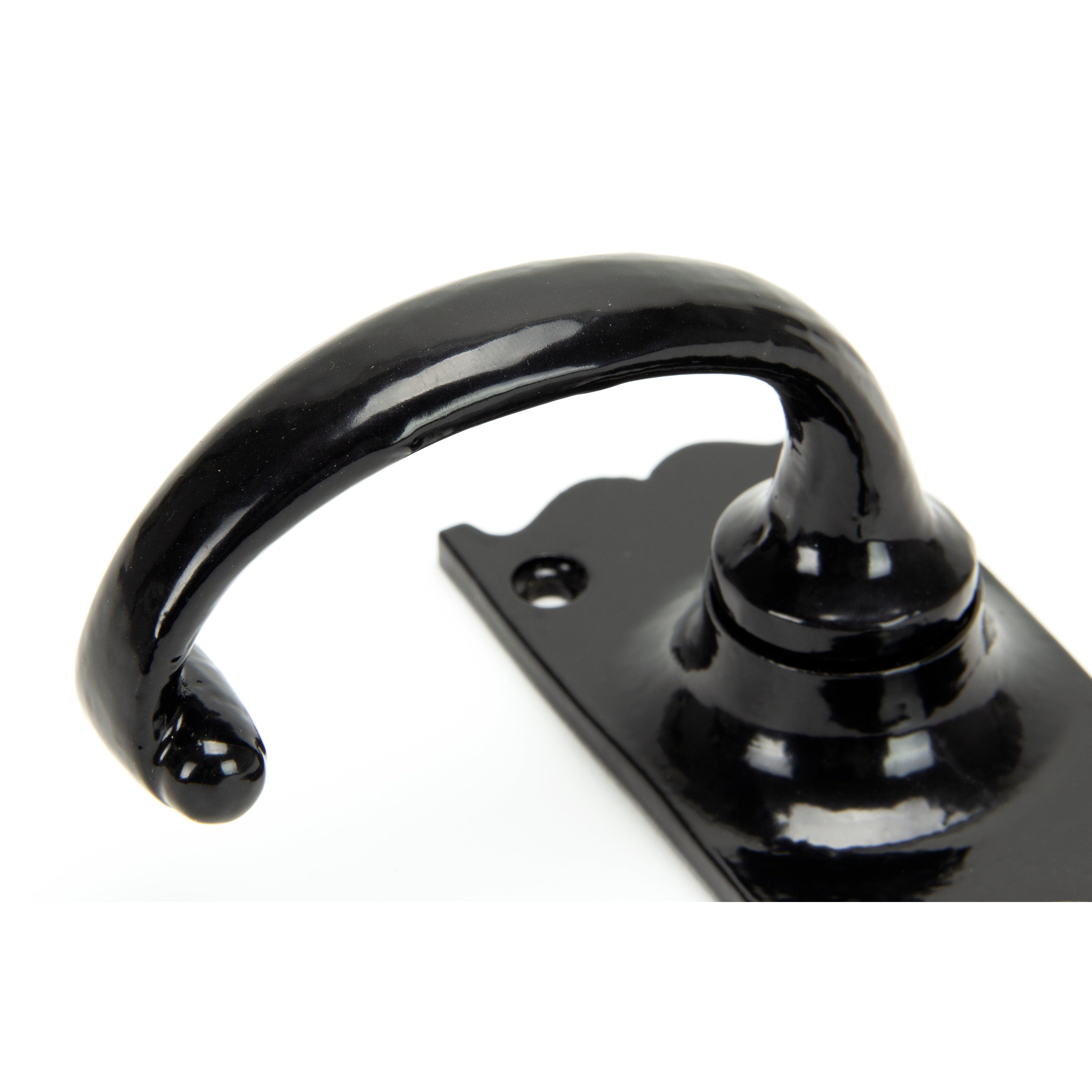 Black Cottage Lever Euro Lock Set | From The Anvil-Lever Euro-Yester Home