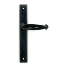 Black Cottage Slimline Lever Espag. Latch Set | From The Anvil - Espagnolette - From The Anvil - Yester Home