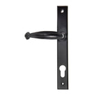 Black Cottage Slimline Lever Espag. Lock Set | From The Anvil - Espagnolette - From The Anvil - Yester Home