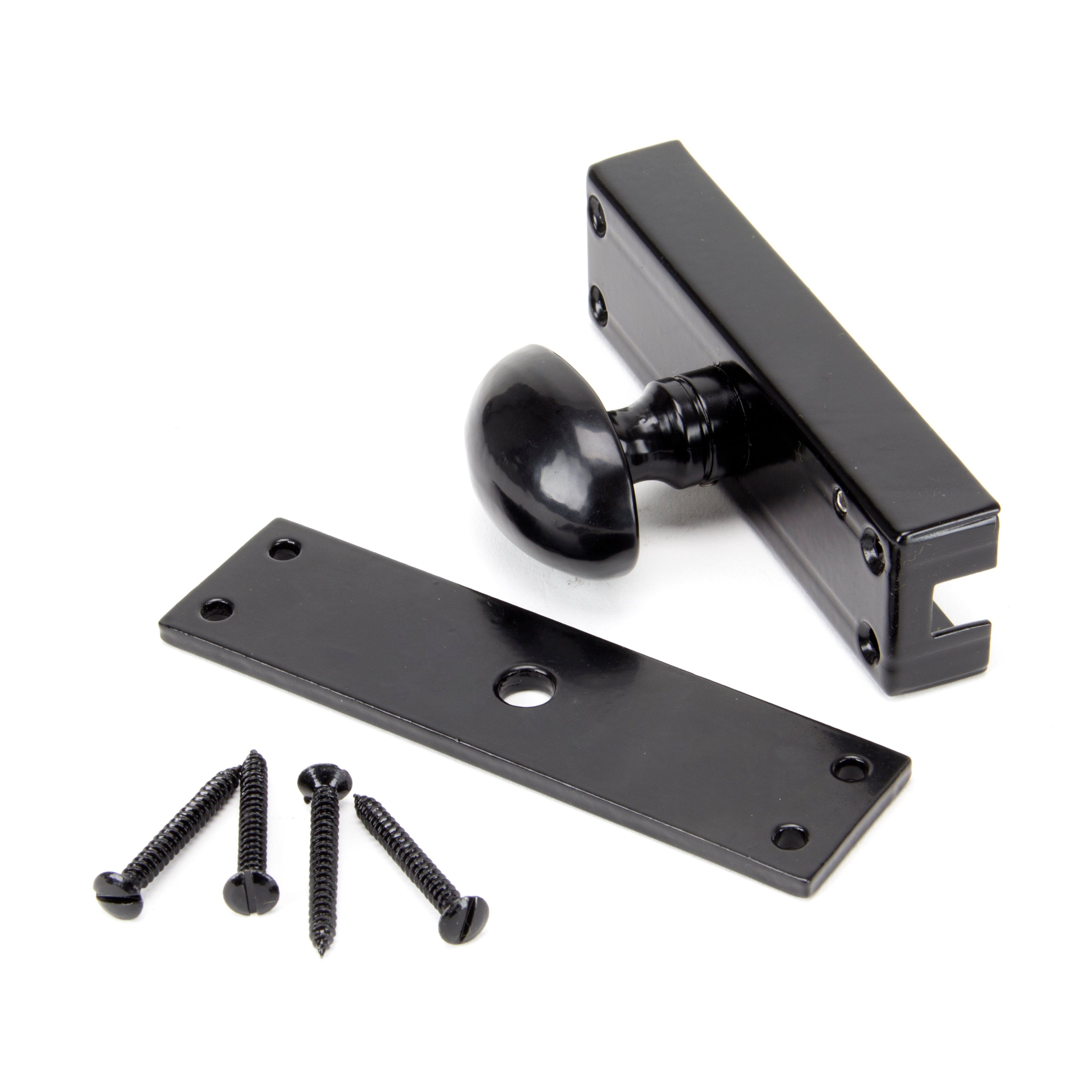 Black Cremone Bolt | From The Anvil-Bolts-Yester Home